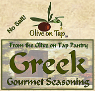 Olive on Tap No Added Salt Greek Gourmet Seasoning Blend