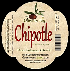 Chipotle Enhanced Olive Oil from Olive on Tap