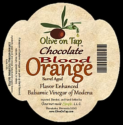 Chocolate Blood Orange Aged Balsamic from Olive on Tap