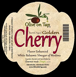Golden Cherry Aged Balsamic from Olive on Tap