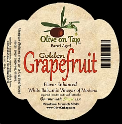 Grapefruit Aged Balsamic from Olive on Tap