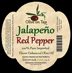 Olive on Tap Jalapeno Red Pepper Olive Oil