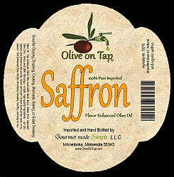Saffron Enhanced Olive Oil from Olive on Tap