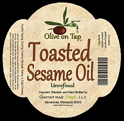 Roasted Sesame Oil from Olive on Tap